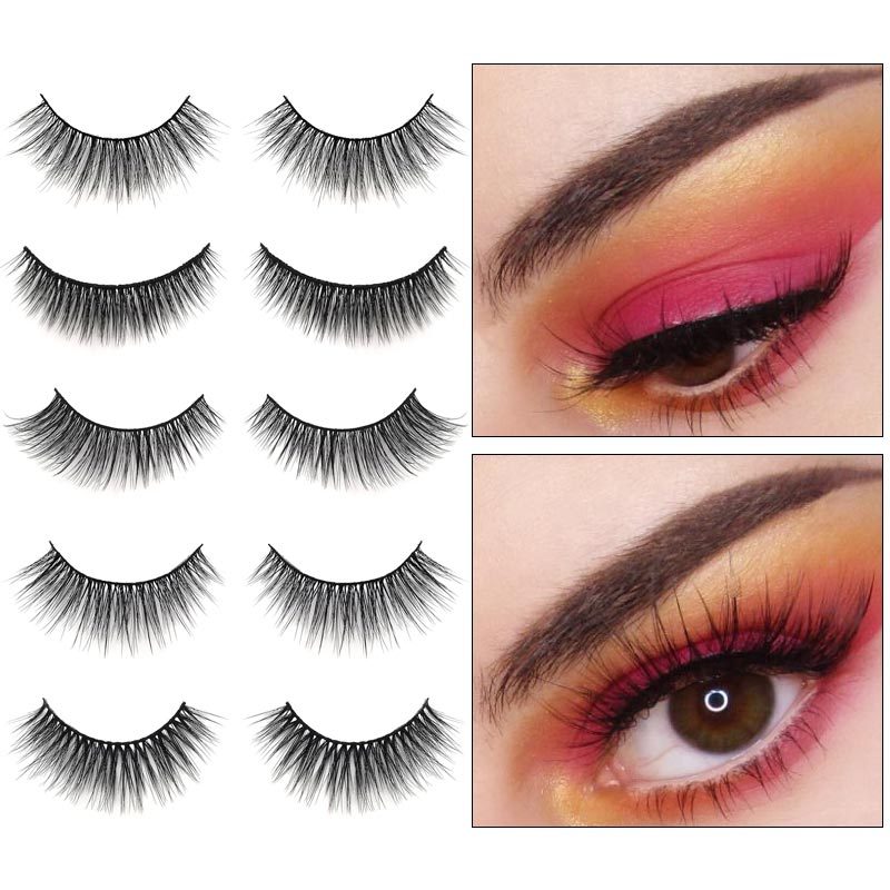 3D Natural And Dense Super Long Women Fake Eyelashes