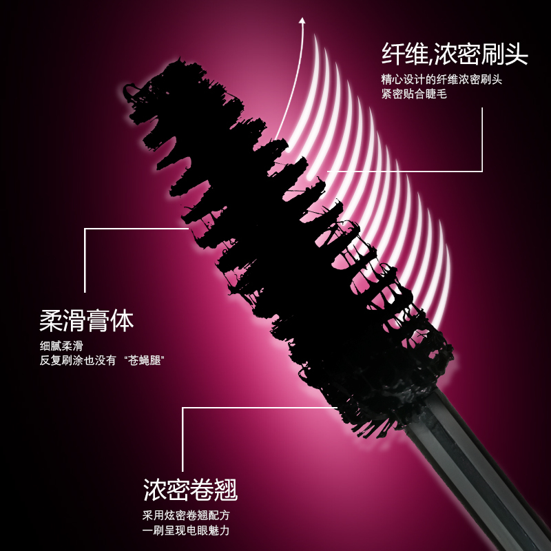 Waterproof Private Label 4D Black Mascaras Wholesale