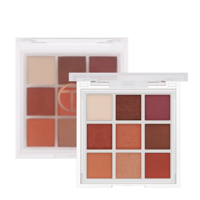High Quality New Cosmetic 9 Colors Glitter Eye Shadow