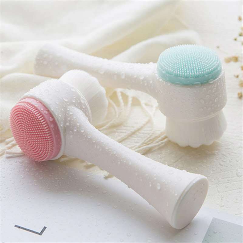 Professional Facial Cleansing Instrument Silico Makeup Face Cleaner Brush