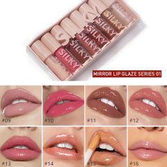 Custom Piece Gift Box Vitamins Glitter Colors Lip Gloss Set