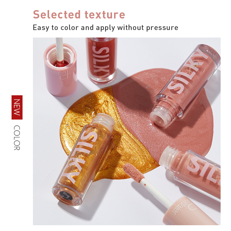 Custom Piece Gift Box Vitamins Glitter Colors Lip Gloss Set