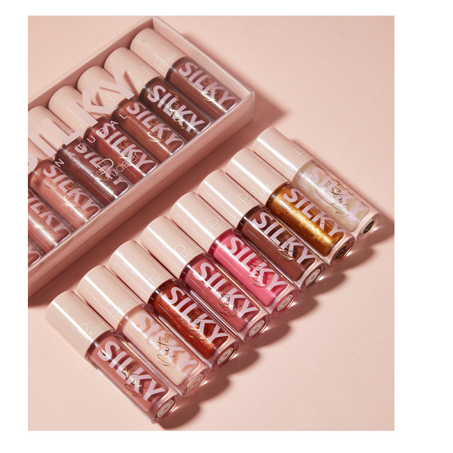 Custom Piece Gift Box Vitamins Glitter Colors Lip Gloss Set