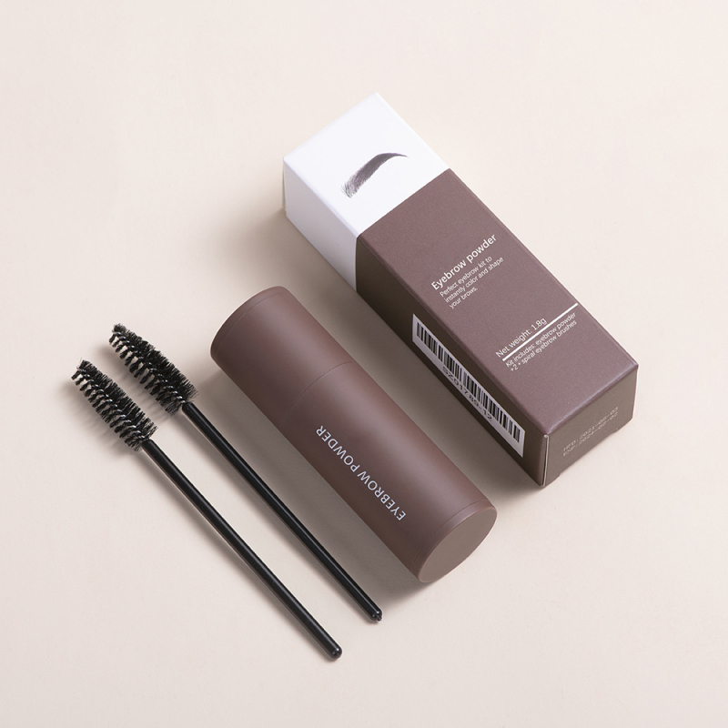 Custom Private label Waterproof Vegan Eyebrow Stamp and brush Kit waterproof Brow Stamp