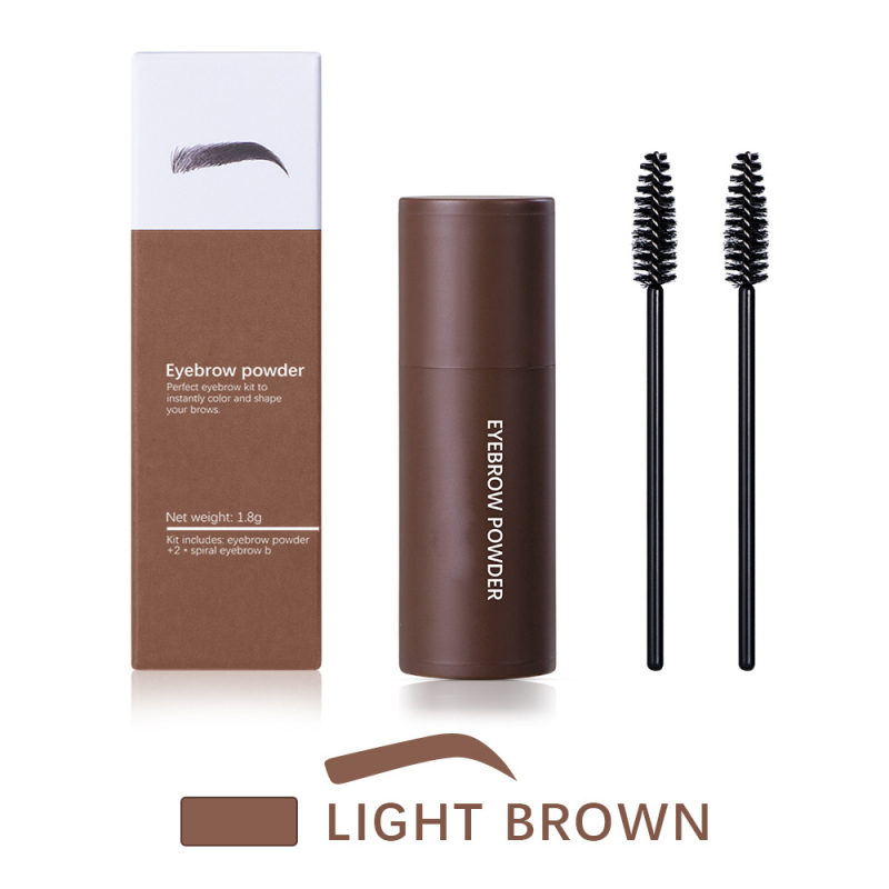 Custom Private label Waterproof Vegan Eyebrow Stamp and brush Kit waterproof Brow Stamp