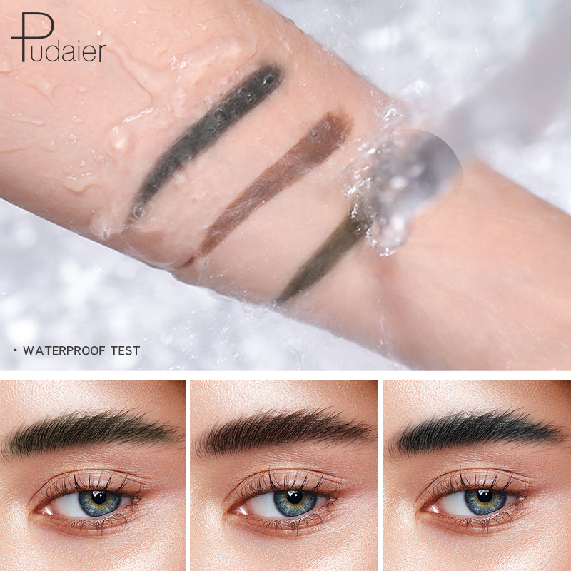 Waterproof Sweatproof Easy To Color Two-Color Dyeing Shaping Dual-Effect Eyebrow Cream