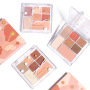 Cheap 7 Color Waterproof Vegan mini eyeshadow Matte Custom Makeup Eyeshadow Palette