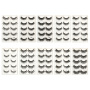 5 Pairs Lashes Private Label 3D faux mink full strip lashes Custom made full strip lashes