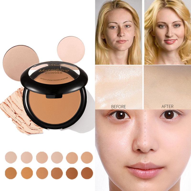 Makeup Cosmetics  Waterproof Full Coverage Powder Foundation Makeup Foundation