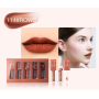 Custom Private Label 5 Colors Velvet Makeup Matte Long Lasting Matte Lip Gloss Set