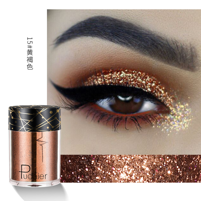 36-Color Glitter Makeup Waterproof Wholesale Single Eyeshadow Glitter