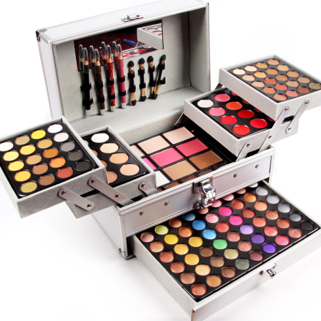 132 Full Color Fashion Women Concealer Blusher Makeup Cosmetic Eyeshadow Palette