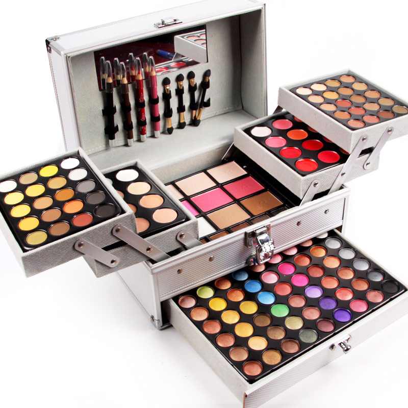 132 Full Color Fashion Women Concealer Blusher Makeup Cosmetic Eyeshadow Palette