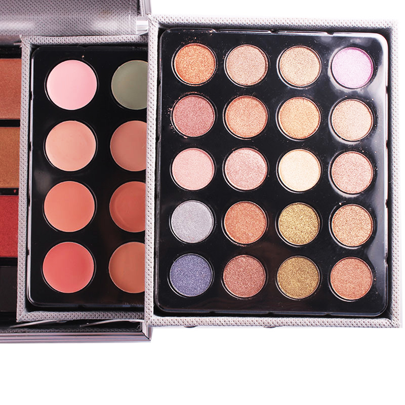 132 Full Color Fashion Women Concealer Blusher Makeup Cosmetic Eyeshadow Palette