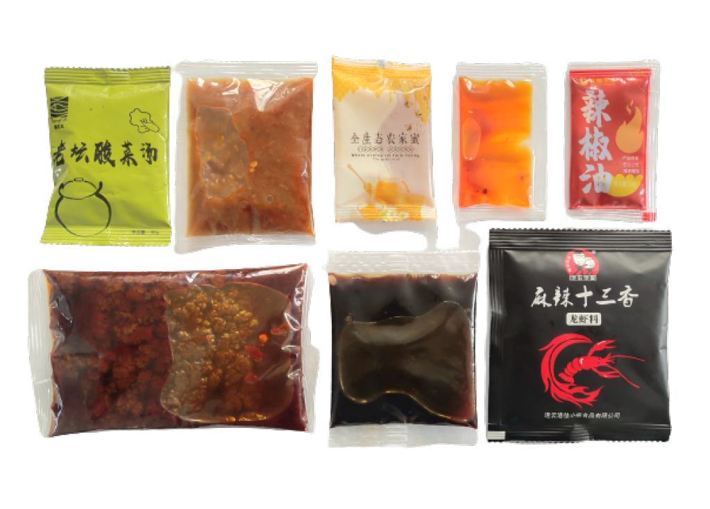 Automatic sauce liquid packaging machine