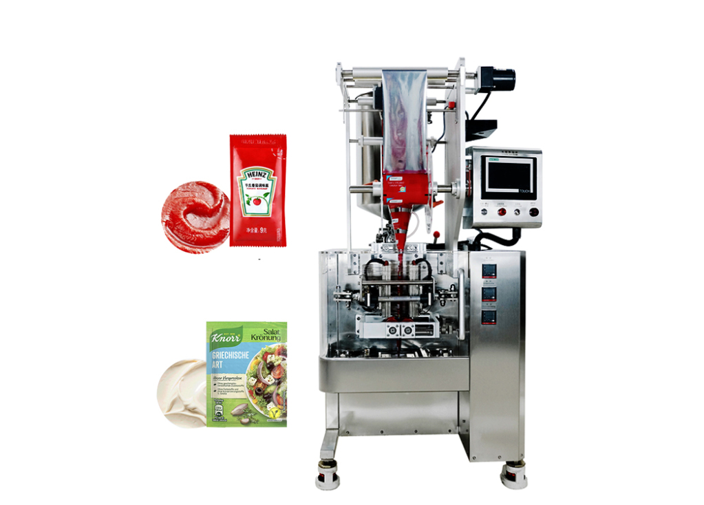Sauce packaging machine automated production