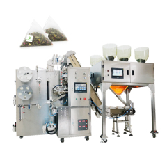 Weighing Nylon Pyramid Type Tea Bag Packaging Machine Model :TTP-06