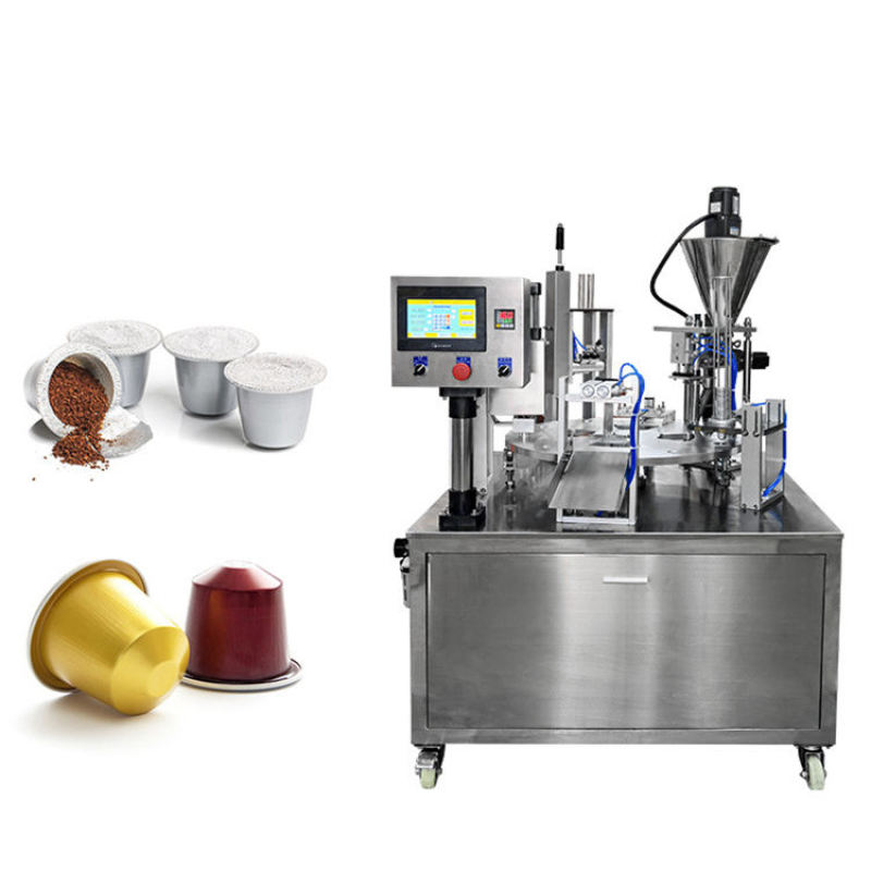 Capsule Coffee Filling And Sealing Machine  Model :WYGF-2