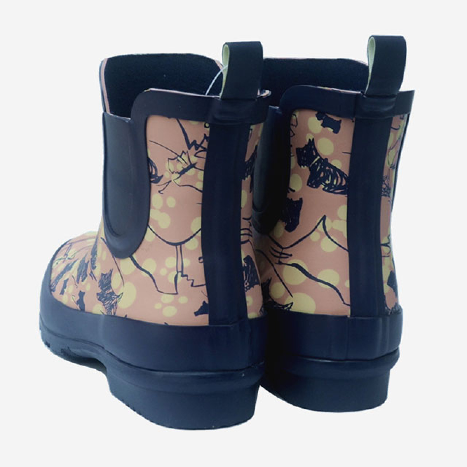 New Style Wholesale Rubber Rain Boots Ladies Chelsea Rain Boots Woman Ankle Boots