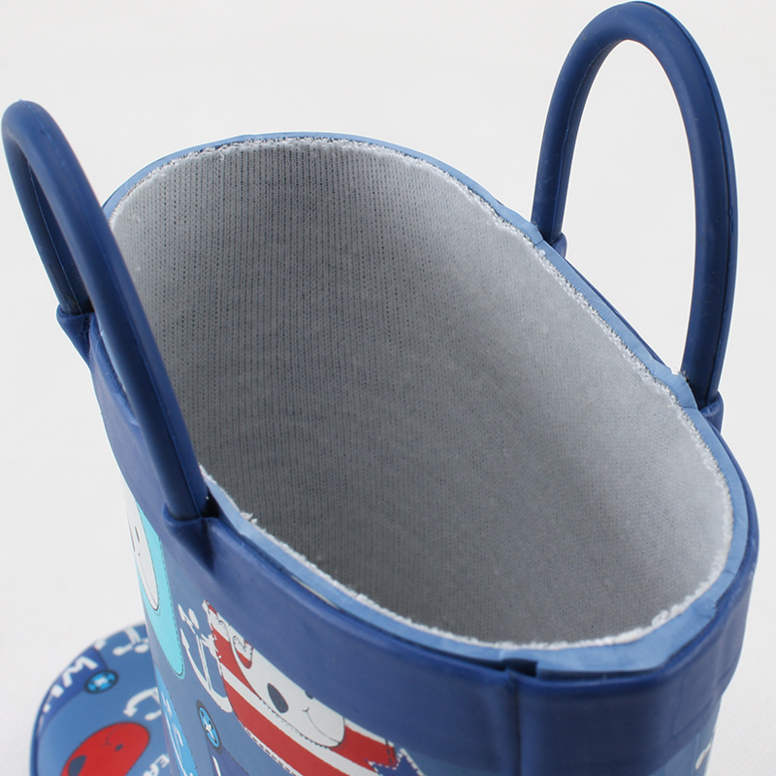 Wholesale Waterproof And Anti-slip Toddler Kids Wellies Rain Boots Rubber Rain Boots with Handle