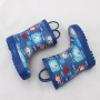 Wholesale Waterproof And Anti-slip Toddler Kids Wellies Rain Boots Rubber Rain Boots with Handle