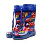 Custom Boys Anti-slip Design Your Own Rubber Rain Boots Waterproof Rain Wellies for Kids With Printing