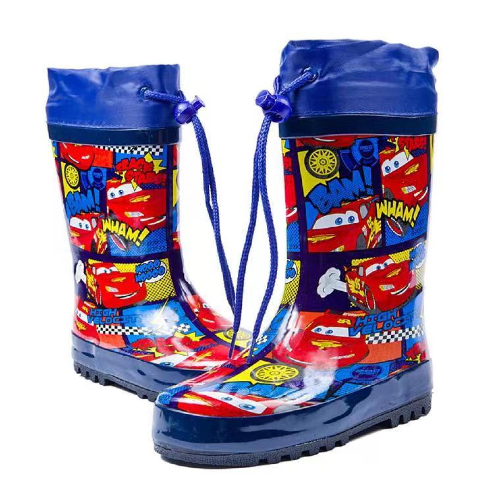 Custom Boys Anti-slip Design Your Own Rubber Rain Boots Waterproof Rain Wellies for Kids With Printing