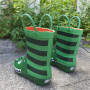 Hot Sale 100% Waterproof Kids Gumboots Kids Rubber Boots with 3D printing