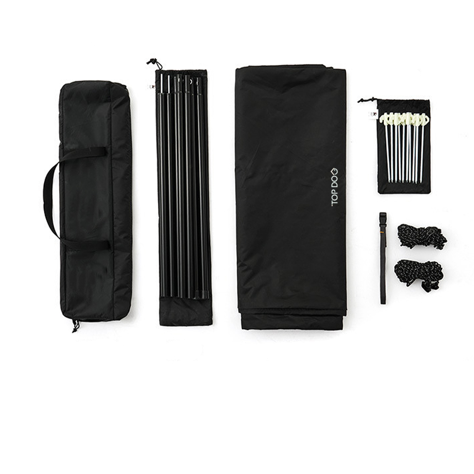 210D Oxford Ultralight Portable Rain Fly Ripstop Rain  PU 3000 Waterproof Camping Tarp Wholesale