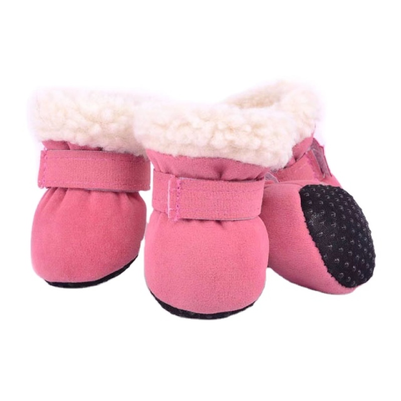 Wholesale Pet Apparel Dog Waterproof Boots Warm Anti Slip Protect Paw Shoes for Dogs