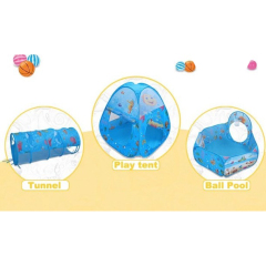 Ocen Pool Kids Play tunnel Baby Pop Up Tent