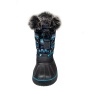 TPR Kids Customized Fashionable Warm Anti-slip Snow Boots With Fur Collar