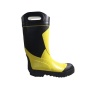 Wholesale Firefighter Rubber Fire Resistant Fireproof Waterproof Cotton Lining Boots