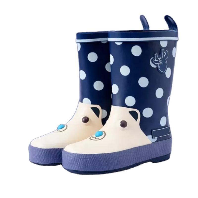 100% Waterproof Toddler Kids Cute Rubber Rain Boots High Quality and Cheap Rain Boots With Removable Liner