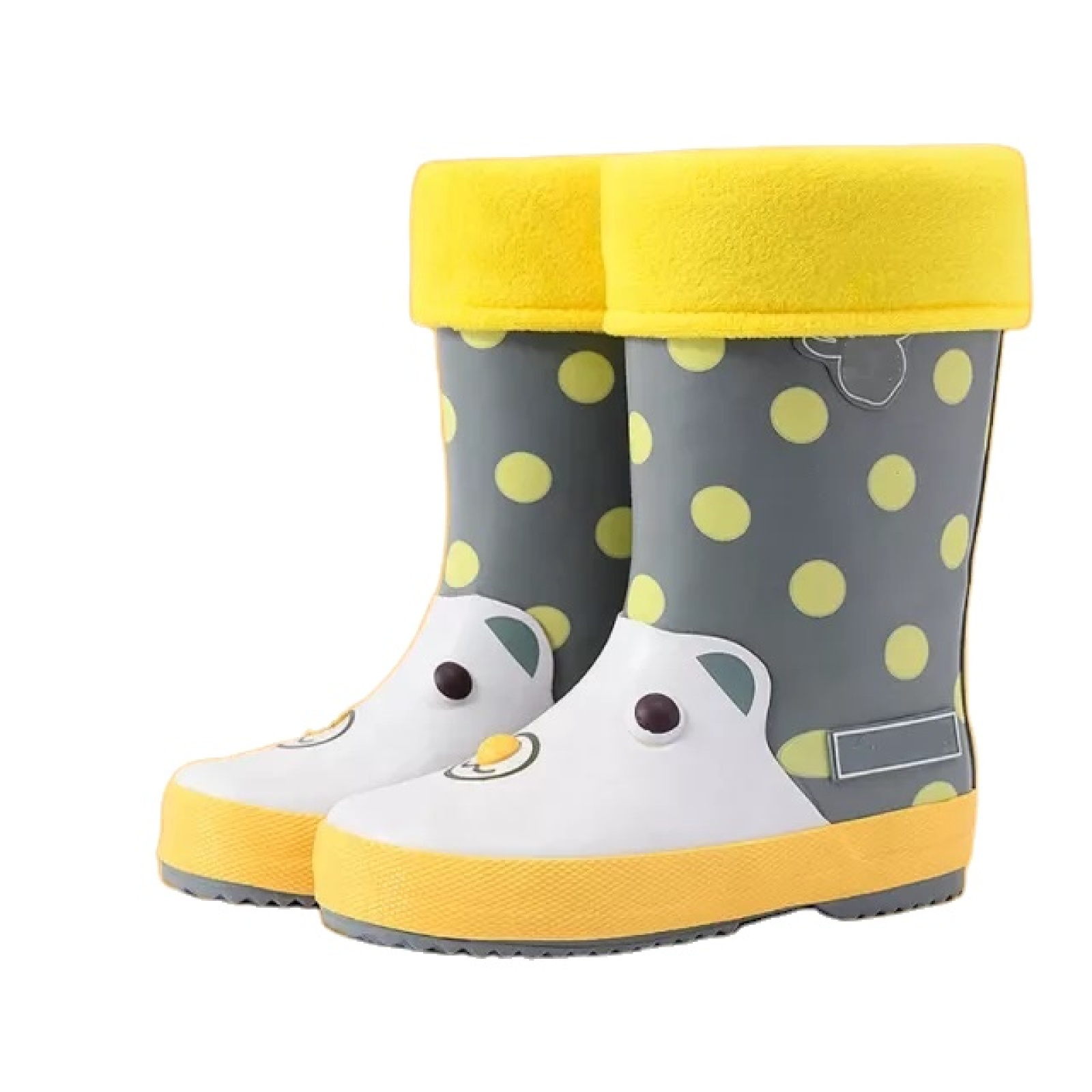 100% Waterproof Toddler Kids Cute Rubber Rain Boots High Quality and Cheap Rain Boots With Removable Liner