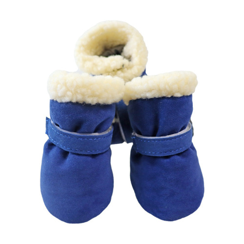 Wholesale Custom Winter Pet Shoes Dog Warm Snow Boots Anti-Slip Waterproof Winter Dog Shoes