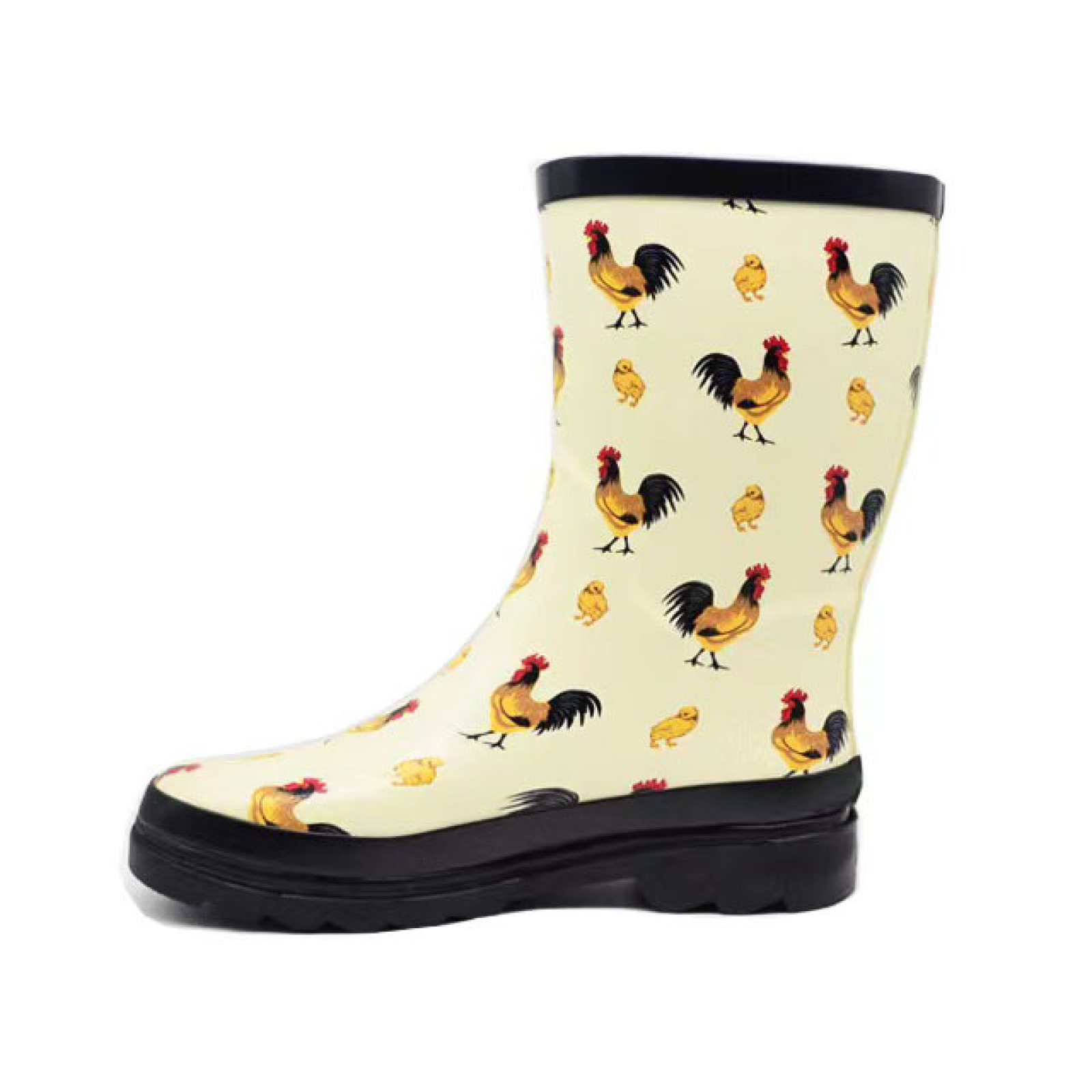 Wholesale New Fashion Custom Kids Rubber Shoes Children Wellies Rain Boots for Kids With Prints