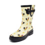 Wholesale New Fashion Custom Kids Rubber Shoes Children Wellies Rain Boots for Kids With Prints