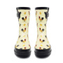Wholesale New Fashion Custom Kids Rubber Shoes Children Wellies Rain Boots for Kids With Prints