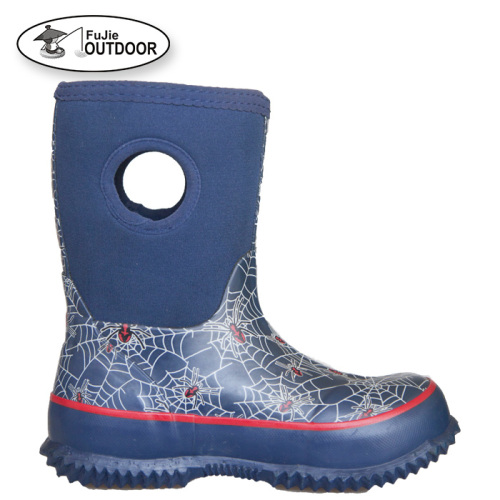 Kids and Toddler Waterproof Warm Snow Winter Neoprene Boots Outdoor Splash Boots