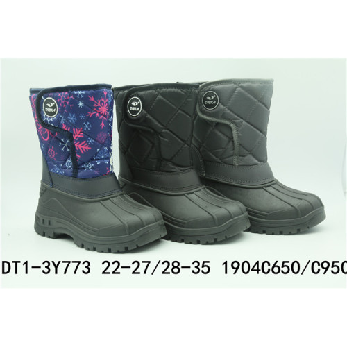 Kids and Children Waterproof Warm Fur Lined Winter Snow Boots