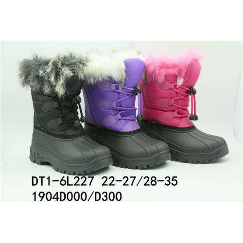 Kids and Children Waterproof Warm Fur Lined Winter Snow Boots