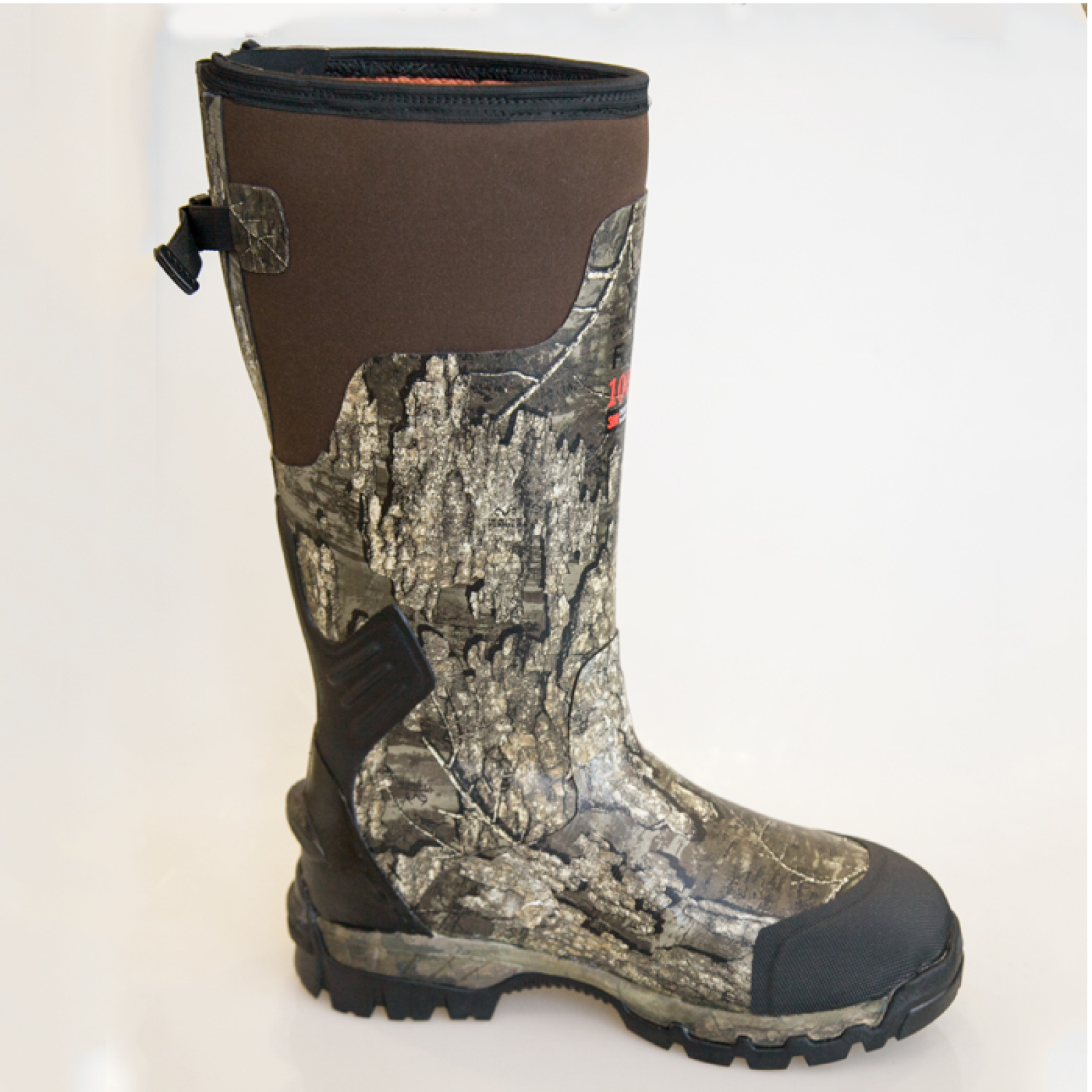 Men's Waterproof Camo Outdoor Rubber Neoprene Hunting Boots