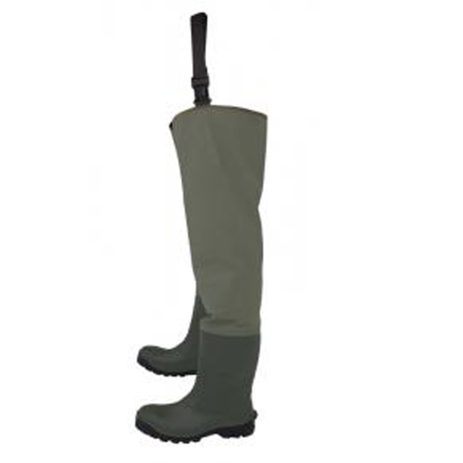 Waterproof Steel Toe Protective Hip Rubber PVC Waders/ Hip Boots