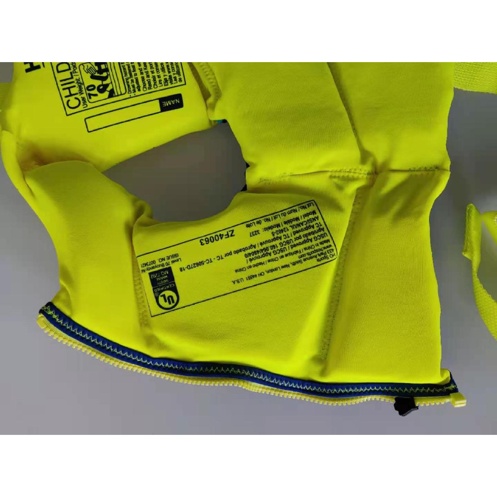 2021 Water safety floatable Neoprene Safety Life Vest Kids Swimming Jacket