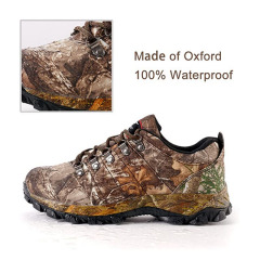 Men's Waterproof Trekking Hiking Shoes Camo Walking Hunting Sneakers