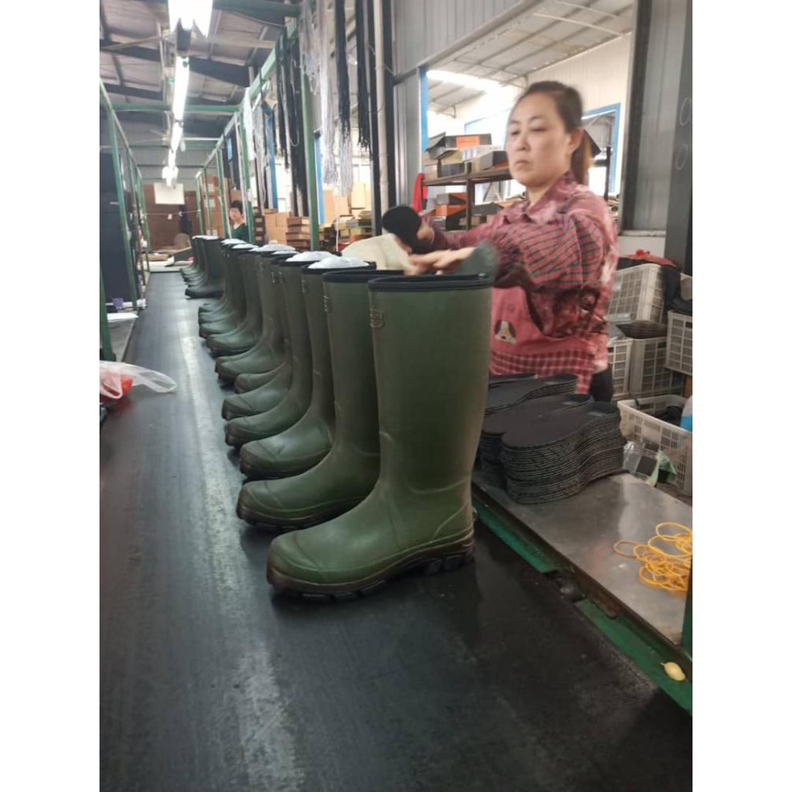 Men's Rubber and Fishing Boots with Warm Lining Hunting Outdoor Wellies