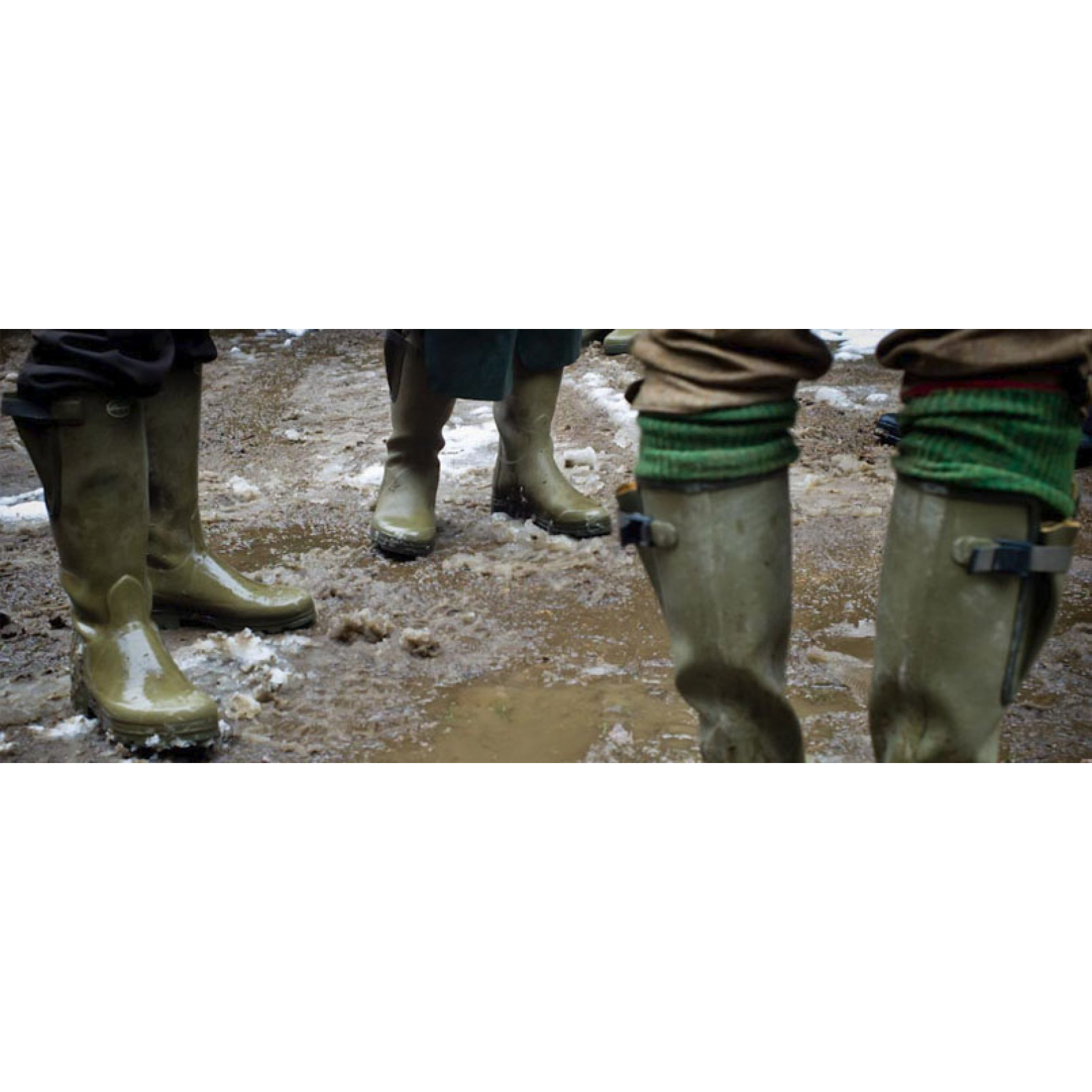 Men's Rubber and Fishing Boots with Warm Lining Hunting Outdoor Wellies