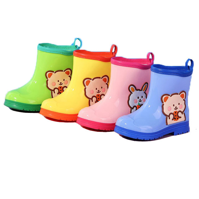 Hot Selling Waterproof Outdoor Casual Girls Boys Kids Gumboots Children PVC Rain Boots