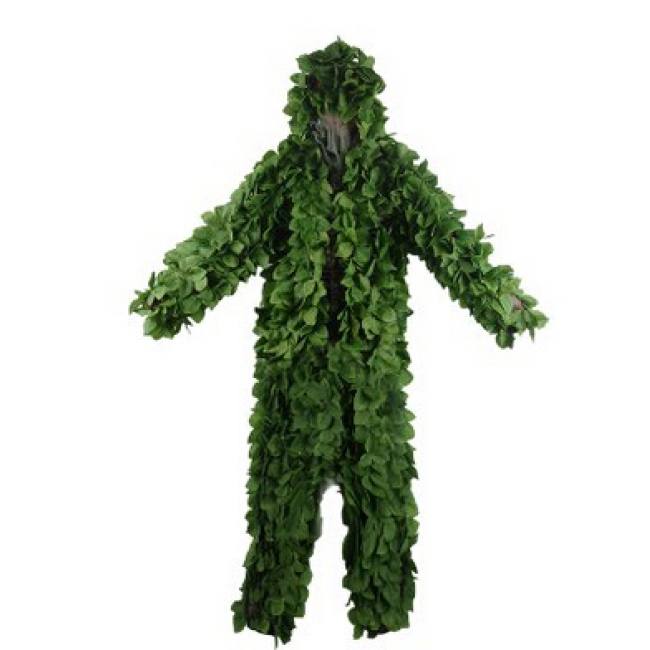 2023 3D Green Leaf Hooded Ghillie Suit